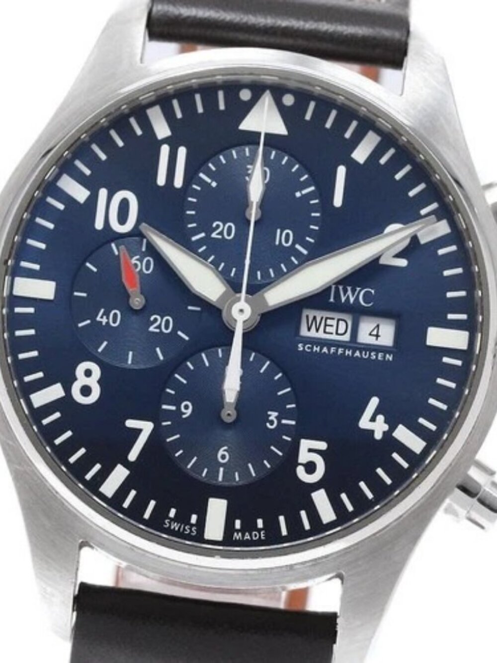 IWC SCHAFFHAUSEN Pilot's Watch Petite Prince IW377714 Automatic Men's_965556